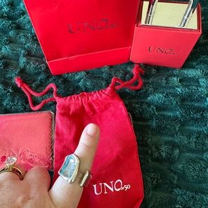 UNOde50 Silver Cuff Ring